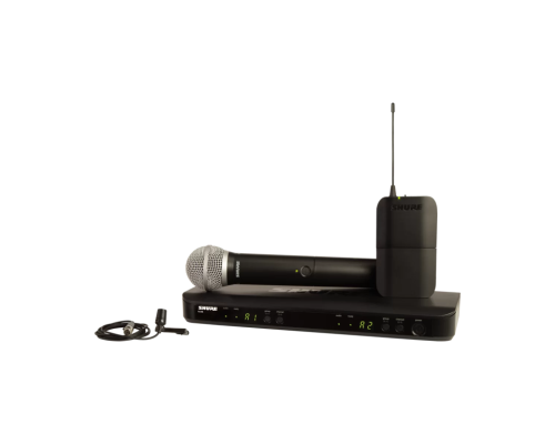 Shure BLX1288E/CVL Радиосистема с петличным и ручным микрофоном