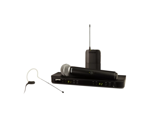 Shure BLX1288E/MX53 Радиосистема с ручным и головным микрофоном