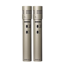 Shure KSM137/SL Stereo Подобранная стереопара конденсаторных инструментальных микрофонов с кейсом