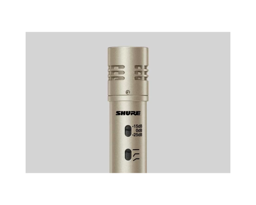 Shure KSM137/SL Stereo Подобранная стереопара конденсаторных инструментальных микрофонов с кейсом