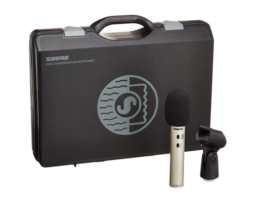 Shure KSM137/SL Stereo Подобранная стереопара конденсаторных инструментальных микрофонов с кейсом