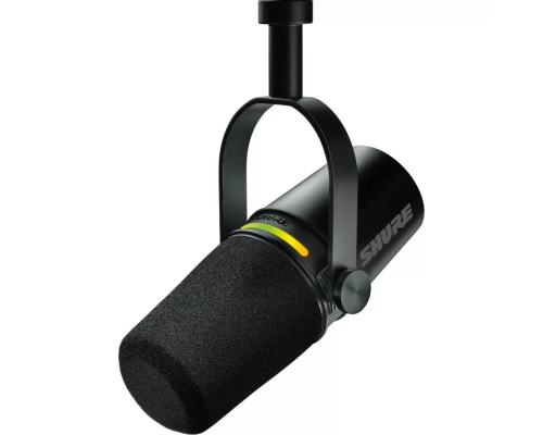 Shure MV7+ Black Студийный динамический микрофон