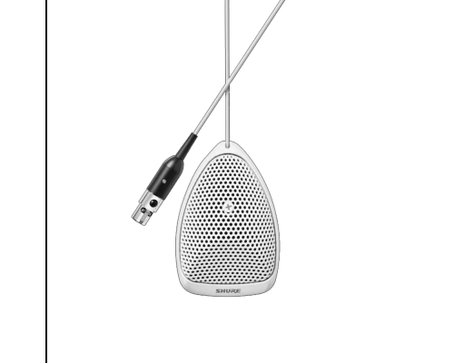 Shure MX391W-A/C Микрофон граничного слоя конденсаторный кардиоидный