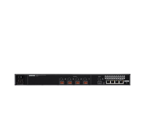 Shure MXWANI4 Коммутатор/Dante-интерфейс
