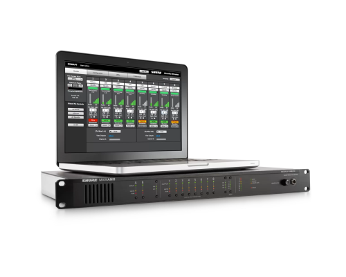 Shure MXWANI8 Коммутатор/Dante-интерфейс