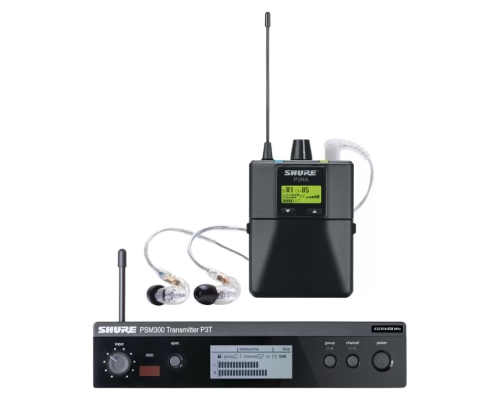 Shure P3TERA215CL Беспроводная система персонального мониторинга PSM300