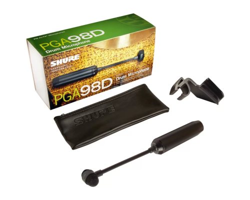 Shure PGA98D-XLR Кардиоидный конденсаторный инструментальный микрофон