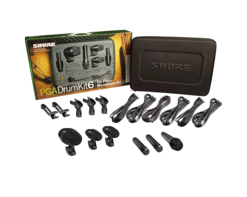 Shure PGADRUMKIT6 Комплект микрофонов для ударных
