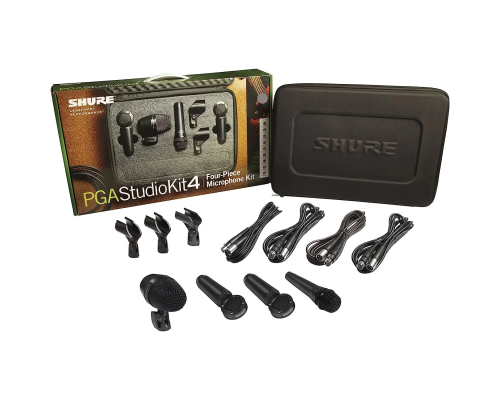 Shure PGASTUDIOKIT4 Комплект из 4-х микрофонов для ударных