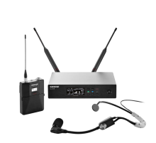 Shure QLXD14E/SM35 Цифровая радиосистема с головным микрофоном