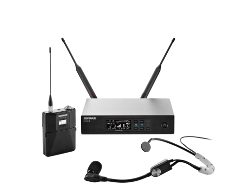Shure QLXD14E/SM35 Цифровая радиосистема с головным микрофоном