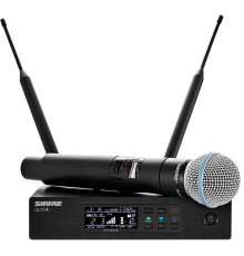 Shure QLXD24/B58 Цифровая радиосистема с ручным микрофоном