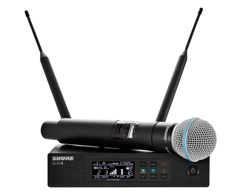 Shure QLXD24/B58 Цифровая радиосистема с ручным микрофоном