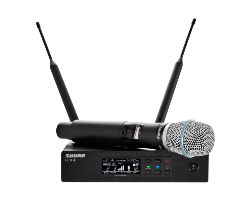 Shure QLXD24/B87A Цифровая радиосистема с ручным микрофоном