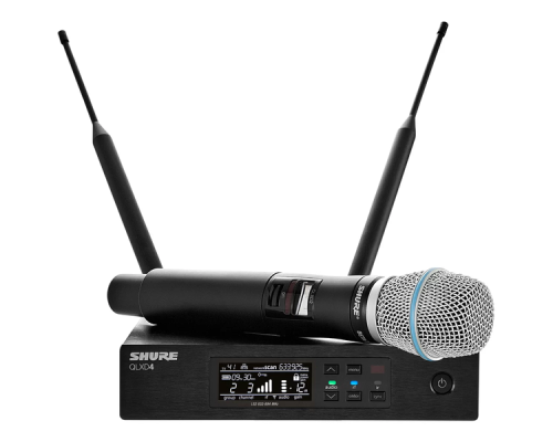 Shure QLXD24/B87C Цифровая радиосистема с ручным микрофоном