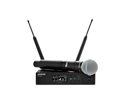 Shure QLXD24E/B58 Цифровая радиосистема с ручным микрофоном