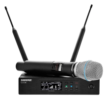 Shure QLXD24E/B87A Цифровая радиосистема с ручным микрофоном