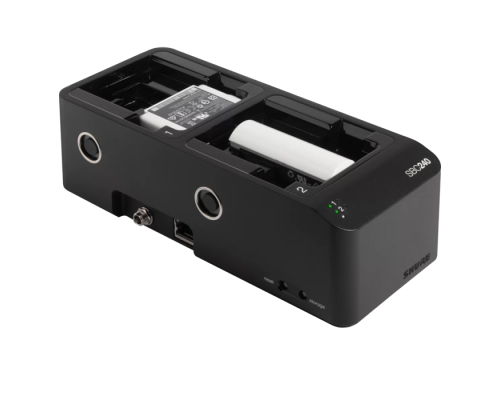 Shure SBC240 Зарядная док-станция для аккумуляторов SB910, SB920, передатчиков ADX1, ADX2