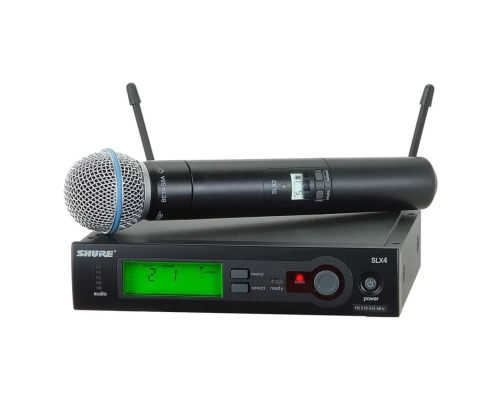 Shure SLX24E/B58 Радиосистема с ручным микрофоном