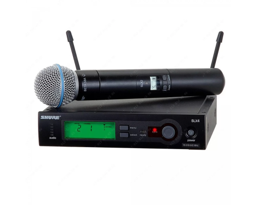 Shure SLX24E/SM58 Радиосистема с ручным микрофоном