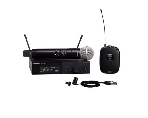 Shure SLXD124/85 Цифровая радиосистема с петличным и ручным микрофоном