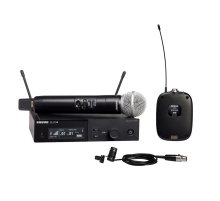 Shure SLXD124E/85 Цифровая радиосистема с петличным и ручным микрофонами