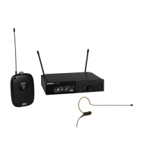 Shure SLXD14E/153B Цифровая радиосистема с головным микрофоном MX153B