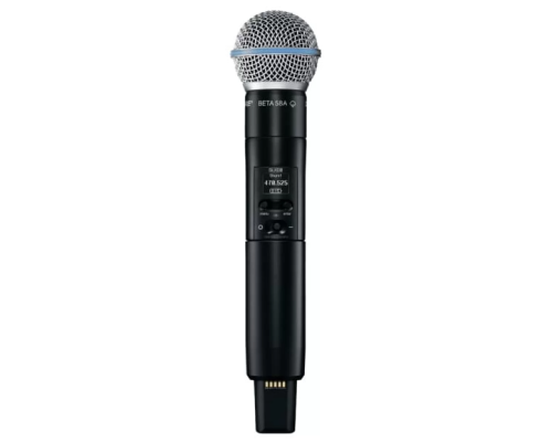 Shure SLXD2/B58 Ручной передатчик серии SLX-D с капсюлем BETA58A