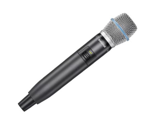 Shure SLXD2/B87A Ручной передатчик серии SLX-D с капсюлем BETA87A