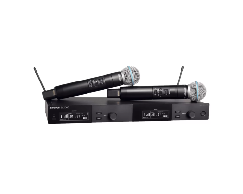 Shure SLXD24DE/B58 Радиосистема с 2 ручными микрофонами