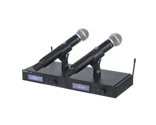 Shure SLXD24DE/B58 Радиосистема с 2 ручными микрофонами