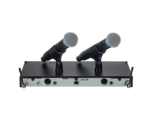 Shure SLXD24DE/B58 Радиосистема с 2 ручными микрофонами