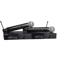 Shure SLXD24DE/SM58 Радиосистема с 2 ручными микрофонами