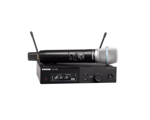 Shure SLXD24E/B87A Цифровая радиосистема с ручным передатчиком BETA87A