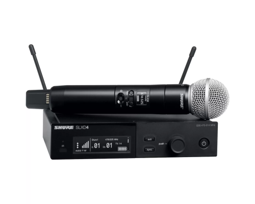 Shure SLXD24E/SM58 Цифровая радиосистема с ручным передатчиком SM58