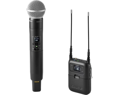 Shure SLXD25/SM58 Портативная радиосистема с ручным передатчиком