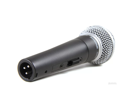 Shure SM58S Динамический кардиоидный вокальный микрофон (с выключателем)