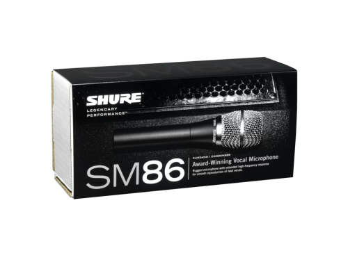 Shure SM86 Конденсаторный кардиоидный вокальный микрофон