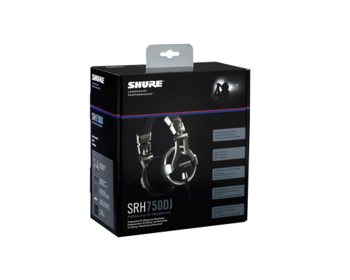 Shure SRH750DJ DJ наушники