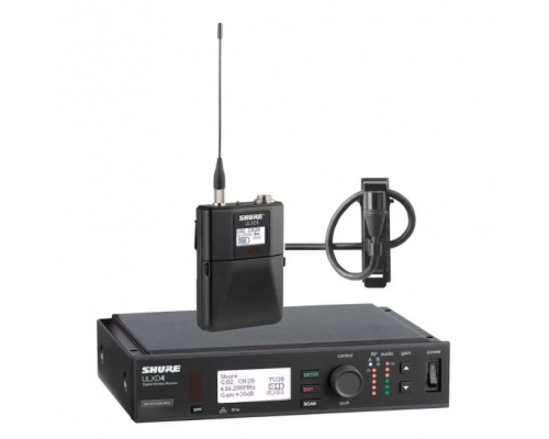Shure ULXD14/150/O Цифровая радиосистема с петличным микрофоном