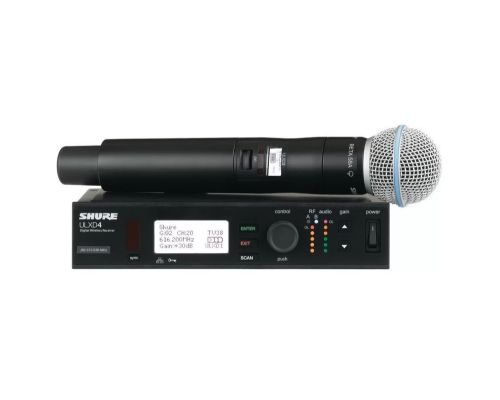 Shure ULXD24/BETA58 Цифровая радиосистема с ручным микрофоном