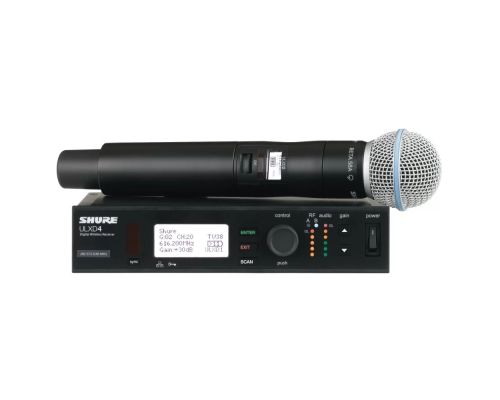 Shure ULXD24E/BETA58 Цифровая радиосистема с ручным микрофоном