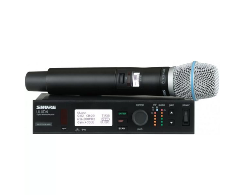Shure ULXD24E/BETA87A Цифровая радиосистема с ручным микрофоном