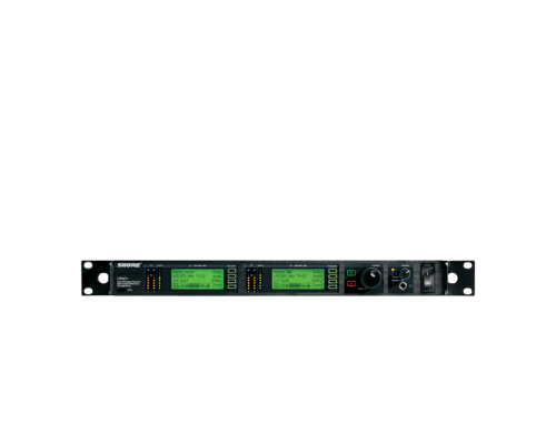 Shure UR4D+ 2-канальный приемник радиосистемы UHF-R