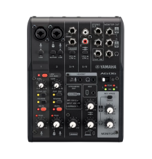 Yamaha AG06MK2 Black 6-канальный микшер с USB-аудиоинтерфейсом