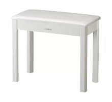 Yamaha BC108WH Банкетка, цвет белый, высота 50 см