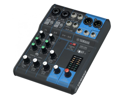 Yamaha MG06 Микшерный пульт, 6 каналов