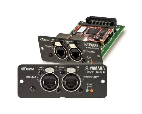 Yamaha NY64-D Карта для подключения Tio1608 к пультам TF серии