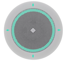 Yamaha RM-TT WHITE Настольный микрофонный массив, Dante